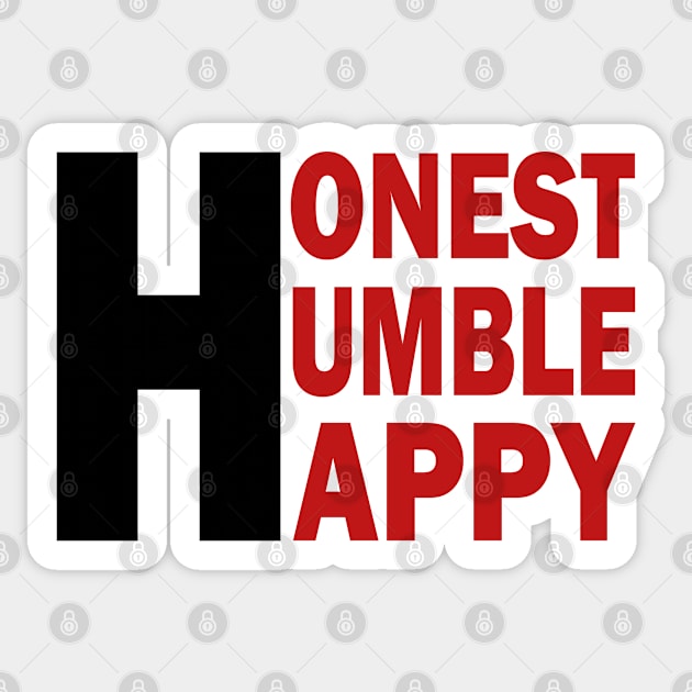 Humble Mindset t-shirt Sticker by Day81